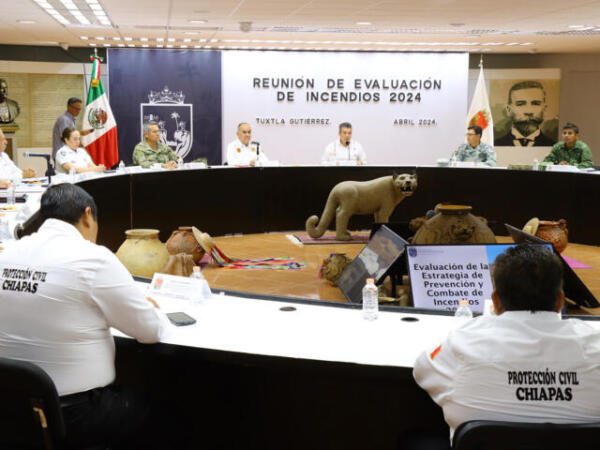 Chiapas mantiene una tendencia a la baja en registro de incendios forestales y urbanos