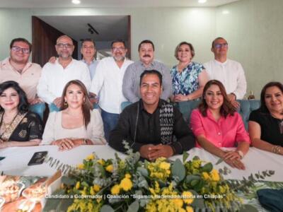 Eduardo Ramírez sostiene diálogo por la economía de Chiapas