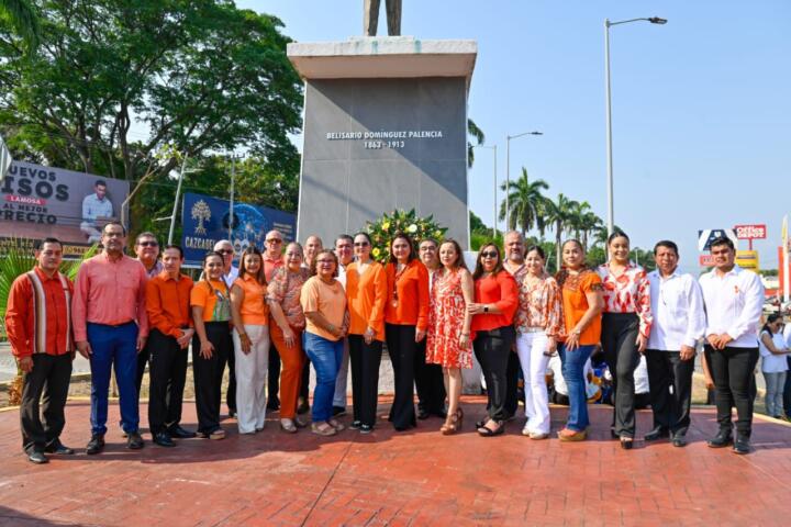 Conmemora Ayuntamiento de Tapachula CLXI Aniversario del Natalicio de Belisario Domínguez Palencia