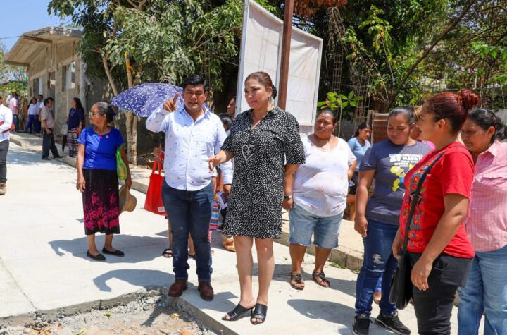 Supervisa Ayuntamiento se Tapachula avance de obra en colonia La Cima