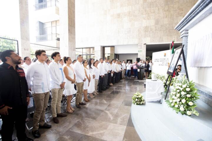 Congreso del Estado rinde homenaje póstumo a Juan Pablo Montes de Oca