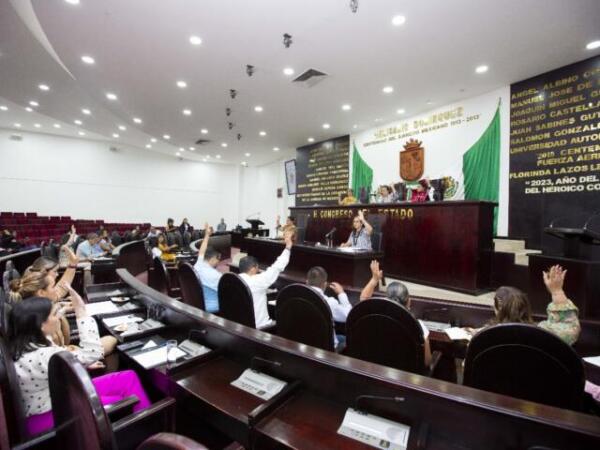 Congreso del Estado autoriza nombramiento de funcionarios municipales y desincorporaciones