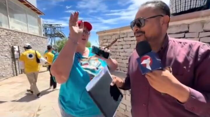 Durango: Extranjera pide a mexicanos retirarse durante eclipse solar (VIDEO)