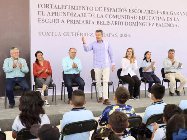 En Chiapas priorizan atención de necesidades y fortalecimiento de la infraestructura educativa