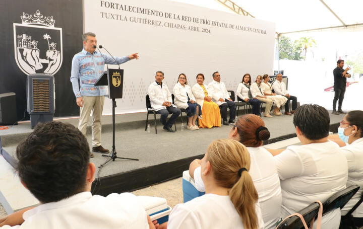 Reconversión de la red de frío ha fortalecido la atención de la salud en Chiapas
