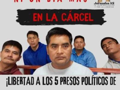 Presos de San Juan Cancuc claman justicia por ser encarcelados injustamente