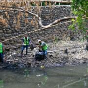 Ayuntamiento de Tapachula, realiza limpieza en Río Texcuyuapan