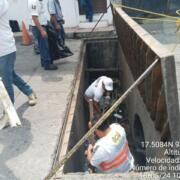 Protección Civil Chiapas exhorta a reducir riesgos de inundación con la limpieza de alcantarillas y desagües