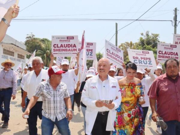 Tapachula y Chiapas listos para votar el 2 de junio y volver a hacer historia con Morena: Dr. Pepe Cruz