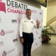 Gana Angel Torres debate de candidatos a la presidencia municipal de Tuxtla Gutiérrez