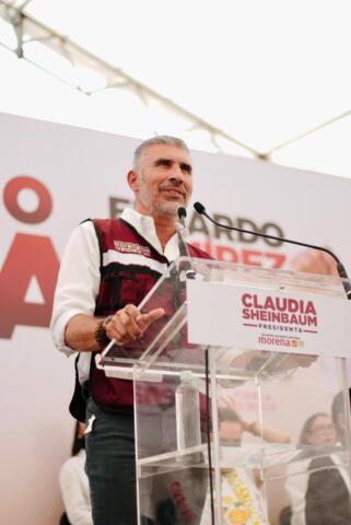 Vamos a apoyar con todo a Ángel Torres, próximo presidente municipal de Tuxtla Gutiérrez: Claudia Sheinbaum