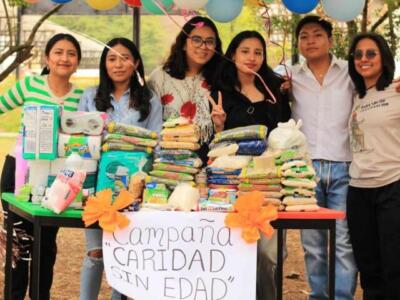 Alumnas de la Unich realizan campaña para apoyar asilo Senilia