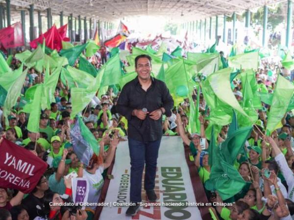 Eduardo Ramírez cierra con éxito rotundo en Tapachula
