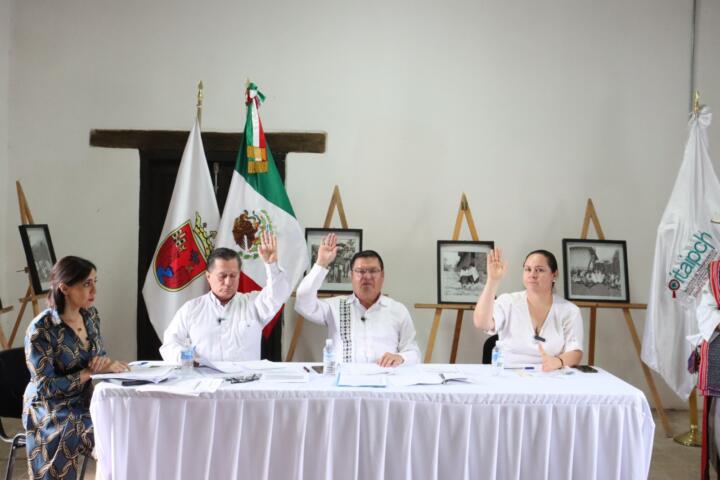 Instituto de Transparencia de Chiapas celebra su primer “Pleno Itinerante” en el Municipio de Huixtán