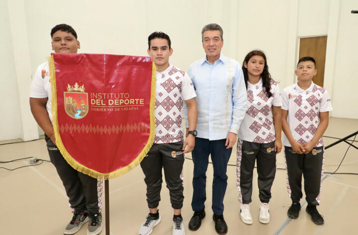Exhortan a atletas a representar con orgullo a Chiapas en Juegos Nacionales Conade 2024