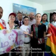 No hay transformación sin la ampliación de los derechos de las personas LGBTI: Claudia Sheinbaum