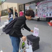 Inician campaña "Te cambio mi voto por justicia" y huelga de hambre en Chiapas