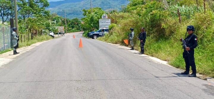 Grupo Interinstitucional mantiene operativo de seguridad en Tila