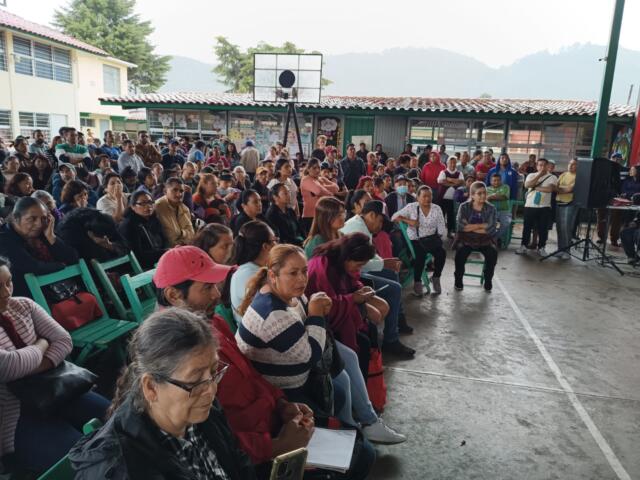 Elección democrática de la Nueva Mesa Directiva del Sistema de Agua Chupactik