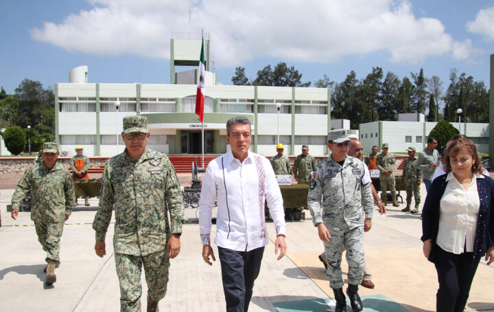 Atestigua Rutilio Escandón destrucción de 550 armas de fuego aseguradas por la Sedena