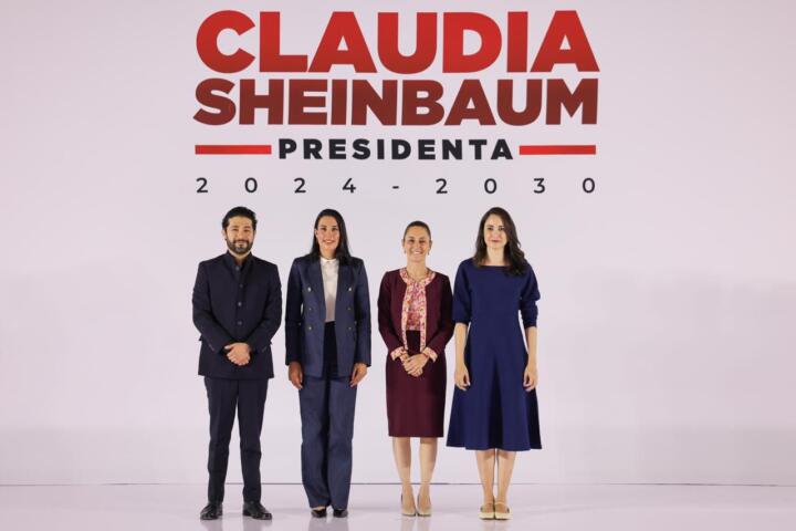 Claudia Sheinbaum presenta a próximos titulares de Cultura, Turismo y Trabajo