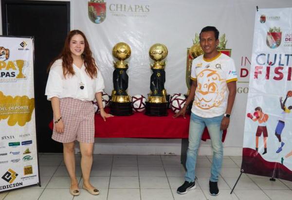 Indeporte respalda la realización de la 3ª edición de la Copa Chiapas de Futbol Soccer 2024