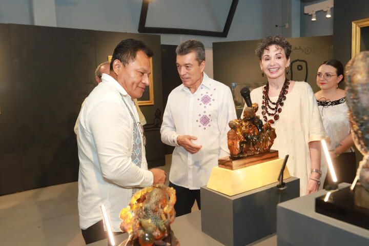 Rutilio Escandón encabeza ceremonia de premiación del XXVI Concurso Estatal del Ámbar