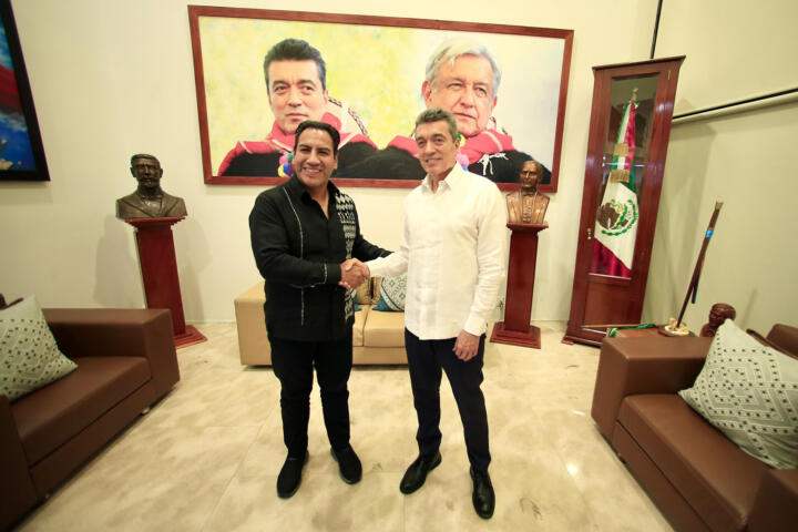 Rutilio Escandón y Eduardo Ramírez sostienen reunión de trabajo hacia la transición