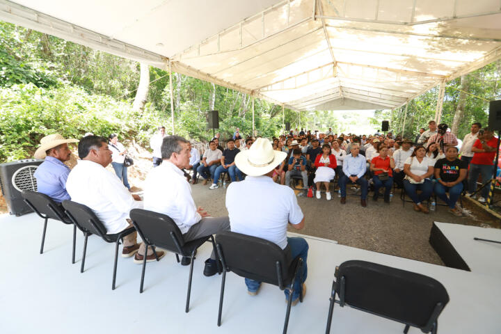 En San Fernando, inaugura Rutilio Escandón el camino San Fernando-Monterrey-Las Maravillas