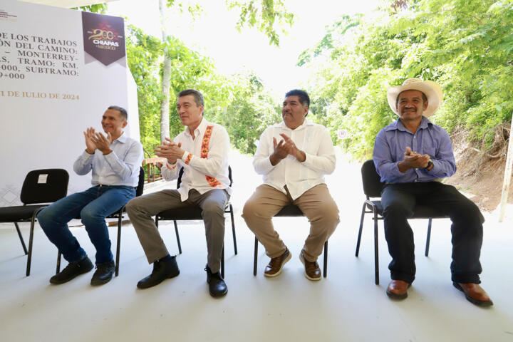 En San Fernando, inaugura Rutilio Escandón el camino San Fernando-Monterrey-Las Maravillas