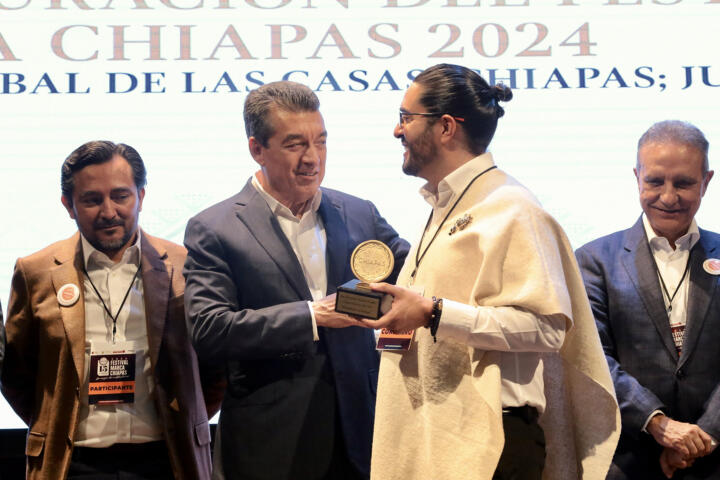 Rutilio Escandón inaugura el Festival Marca Chiapas 2024, en el marco de su 15 aniversario