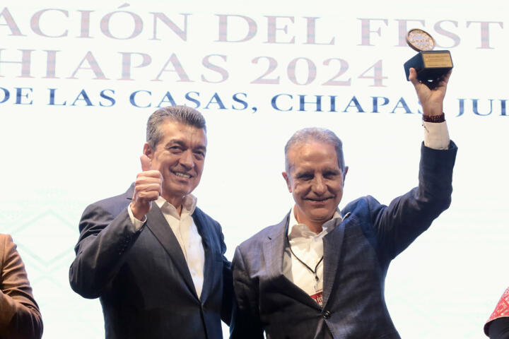 Rutilio Escandón inaugura el Festival Marca Chiapas 2024, en el marco de su 15 aniversario