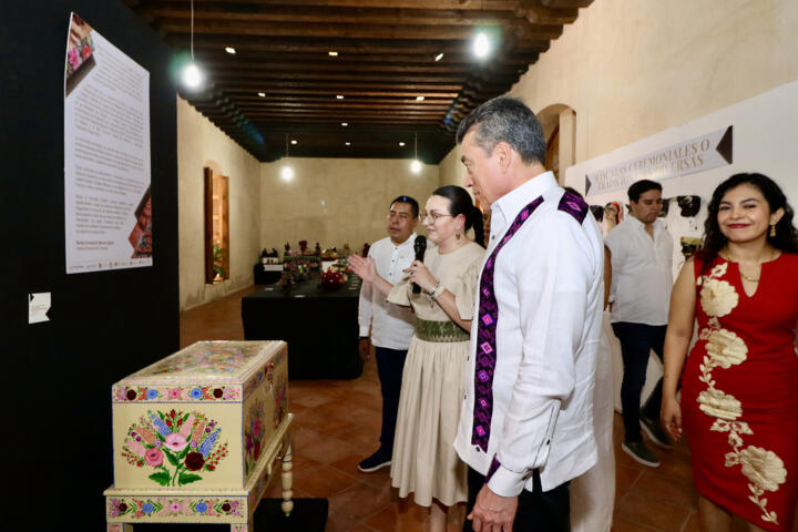 En Chiapa de Corzo, Rutilio Escandón encabeza premiación de concursos estatales de artesanías tradicionales