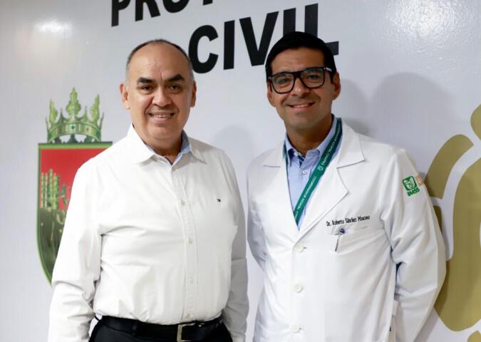 Protección Civil Chiapas y el IMSS Bienestar coadyuvan para proteger la vida de las personas