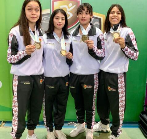 En estos Nacionales Conade 2024, Chiapas iguala el mejor resultado de la historia en medallas de oro