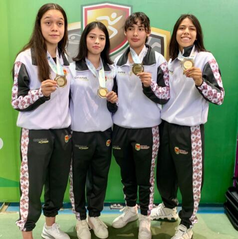 En estos Nacionales Conade 2024, Chiapas iguala el mejor resultado de la historia en medallas de oro