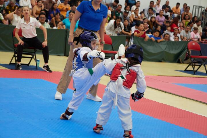 ACHTKD realizó el Campeonato Estatal Selectivo en el auditorio Chiapas de Corazón del Indeporte