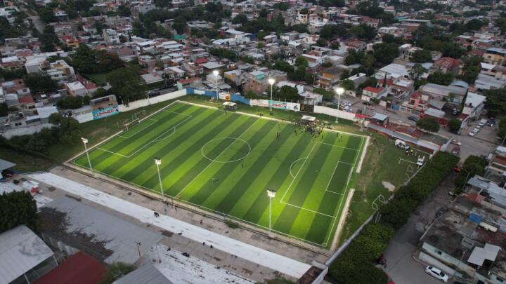 Rescatan estadio Flor del Sospo en Tuxtla