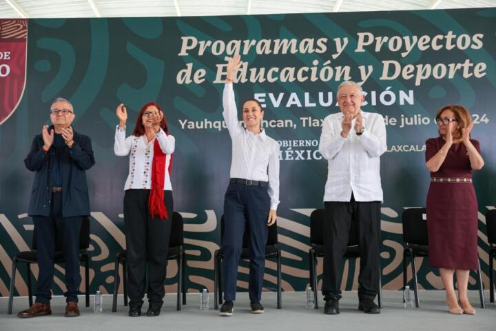 Le quiero regresar al pueblo de México lo que me dio y por eso vamos a seguir con el fortalecimiento de la educación pública: Claudia Sheinbaum