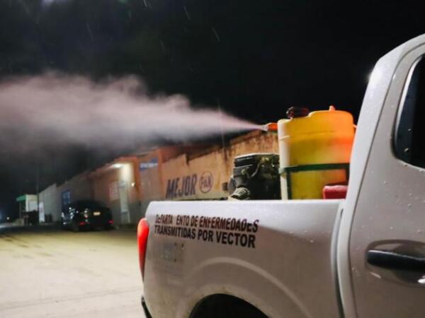 Salud intensifica acciones de fumigación para combatir el dengue