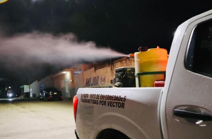 Salud intensifica acciones de fumigación para combatir el dengue