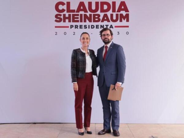 Presenta Claudia Sheinbaum a Alejandro Svarch Pérez como próximo titular del IMSS-Bienestar