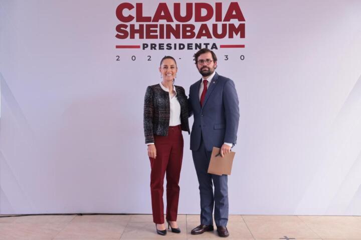 Presenta Claudia Sheinbaum a Alejandro Svarch Pérez como próximo titular del IMSS-Bienestar