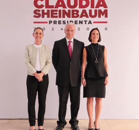 Claudia Sheinbaum presenta a Víctor Rodríguez Padilla como el próximo director general de Pemex