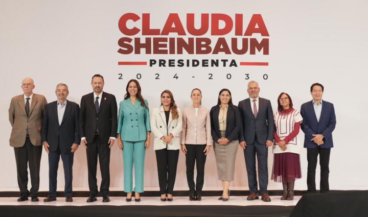 Claudia Sheinbaum y gobernadores del occidente del país plantean agua, carreteras, ferrocarriles y transporte público como proyectos estratégicos