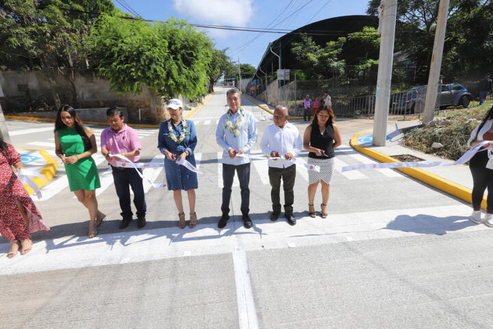 Inaugura Rutilio Escandón vialidades en la colonia Arroyo Blanco, de Tuxtla Gutiérrez