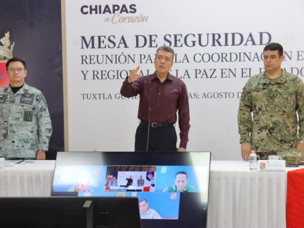 Exhorta Rutilio Escandón a extremar precauciones ante próximo ingreso de onda tropical 19 a Chiapas