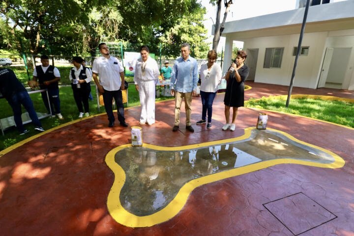 En Tapachula, Rutilio Escandón inaugura área de esparcimiento canino del Parque Ecológico