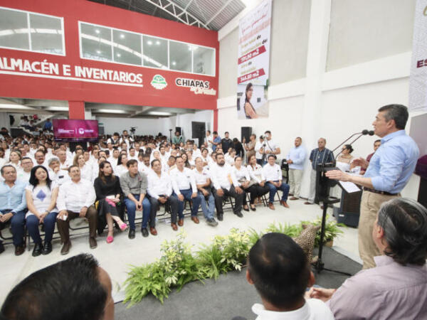 Destaca Rutilio Escandón inversión superior a los 700 mdp en infraestructura, equipamiento y nuevos planteles del Cecyte Chiapas