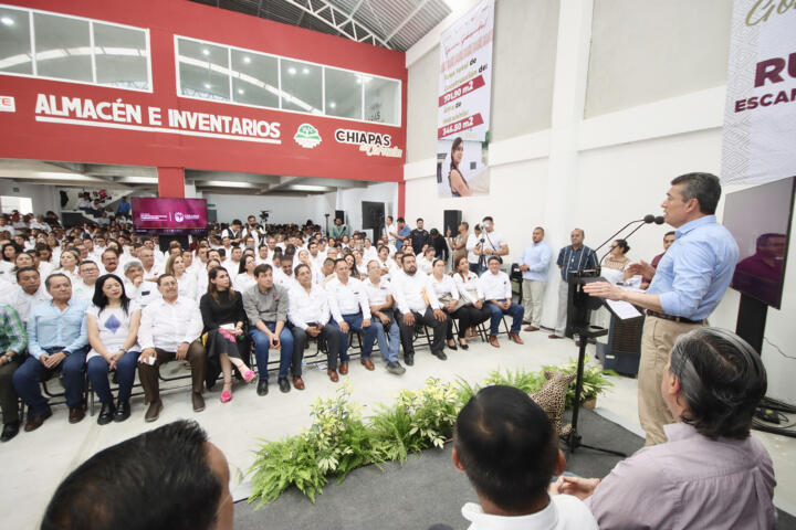 Destaca Rutilio Escandón inversión superior a los 700 mdp en infraestructura, equipamiento y nuevos planteles del Cecyte Chiapas